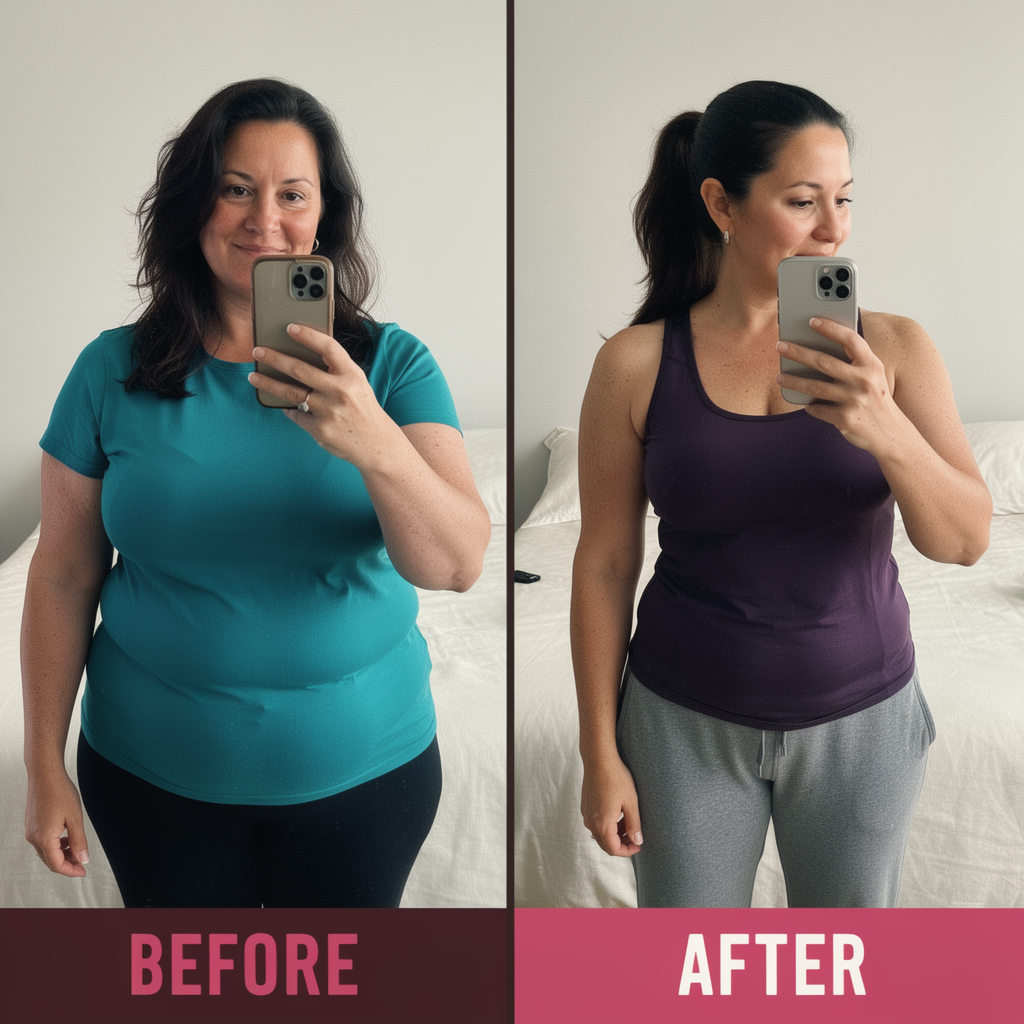 Before and after comparison 1